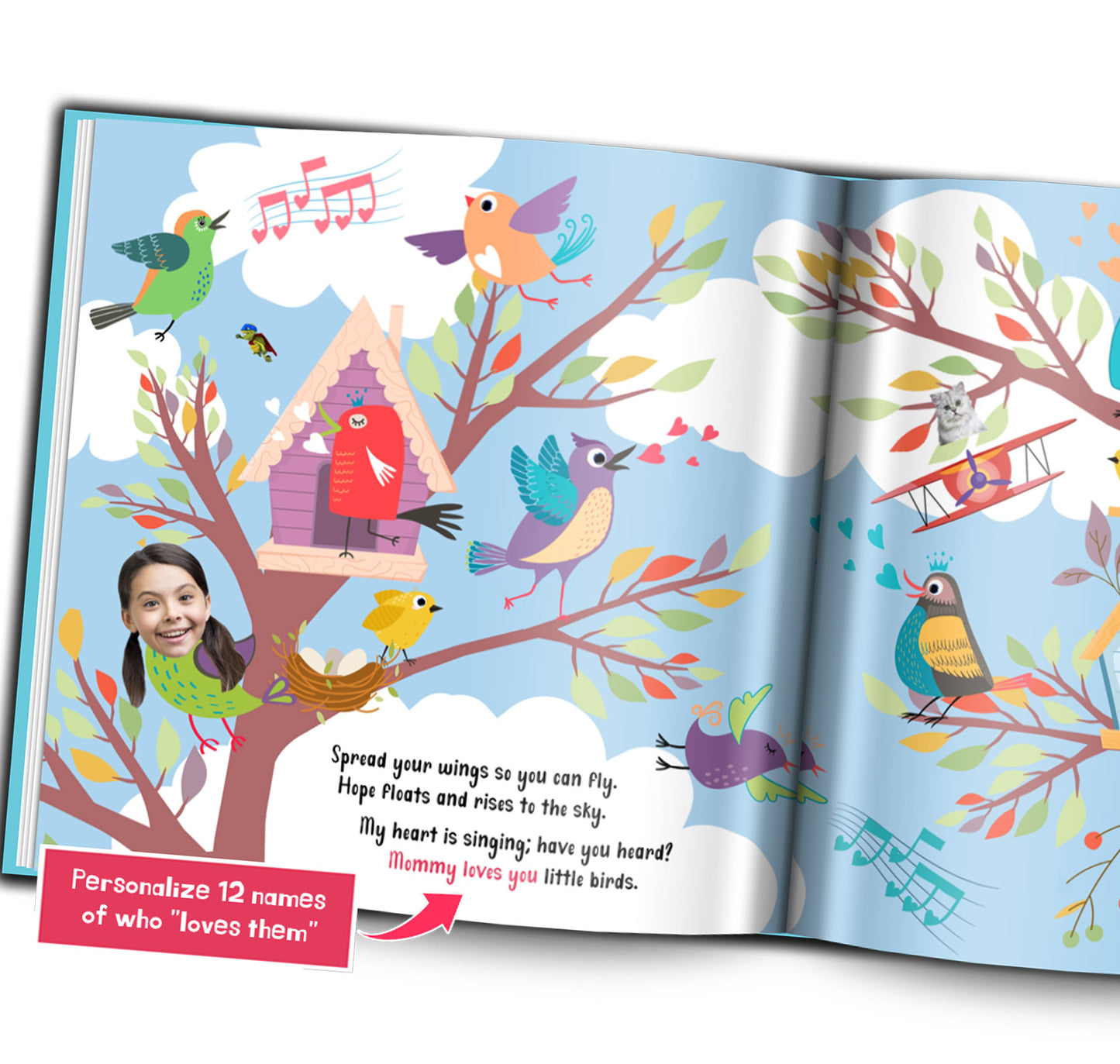 personalized love book for multiple children with photos add a pet into custom story book custom story book with photos