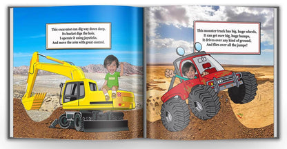 personalized story book for boys with photo an name