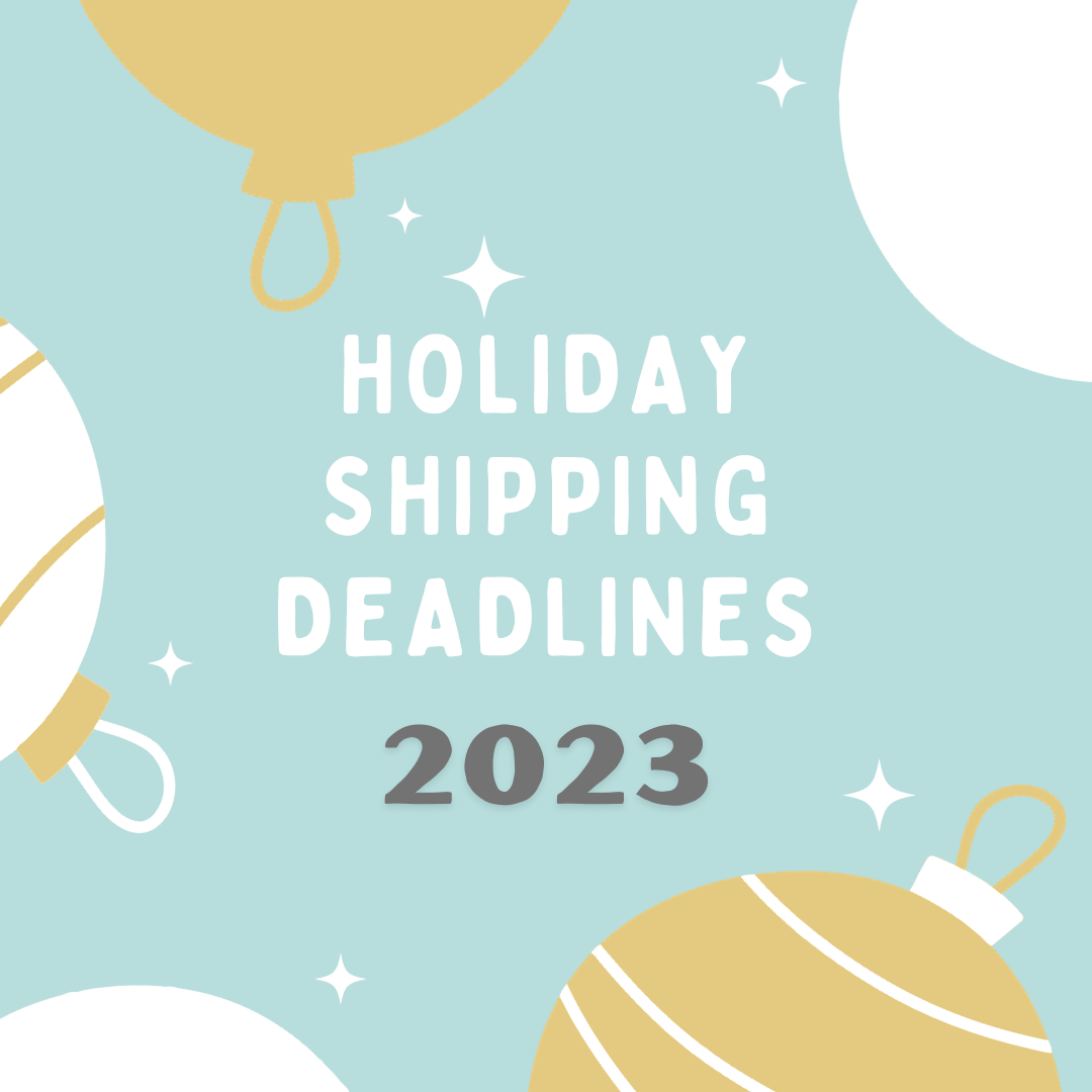Holiday Gifts 2023 - Order Deadlines and recommendations for Christmas Gifts