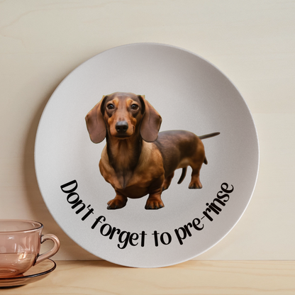 Personalized Pet Photo Plate – Funny Custom Gift for Pet Lovers