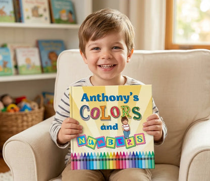 Personalized Colors and Numbers Book
