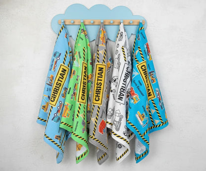 Trucks Blanket - Personalized Name Blanket