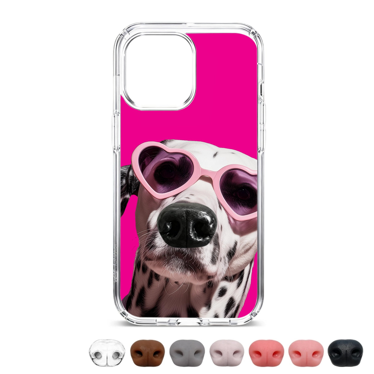 Custom dog photo phone case featuring personalized pet picture