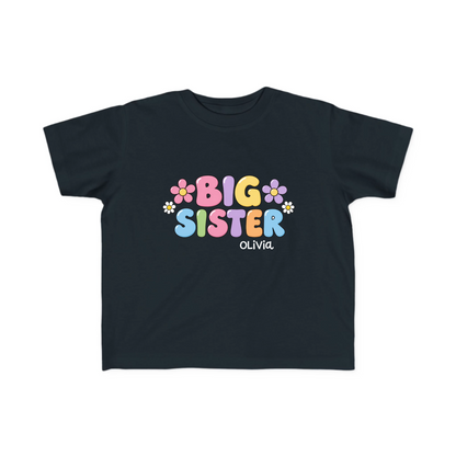 Big Sister t-shirt for toddlers (Made in US)