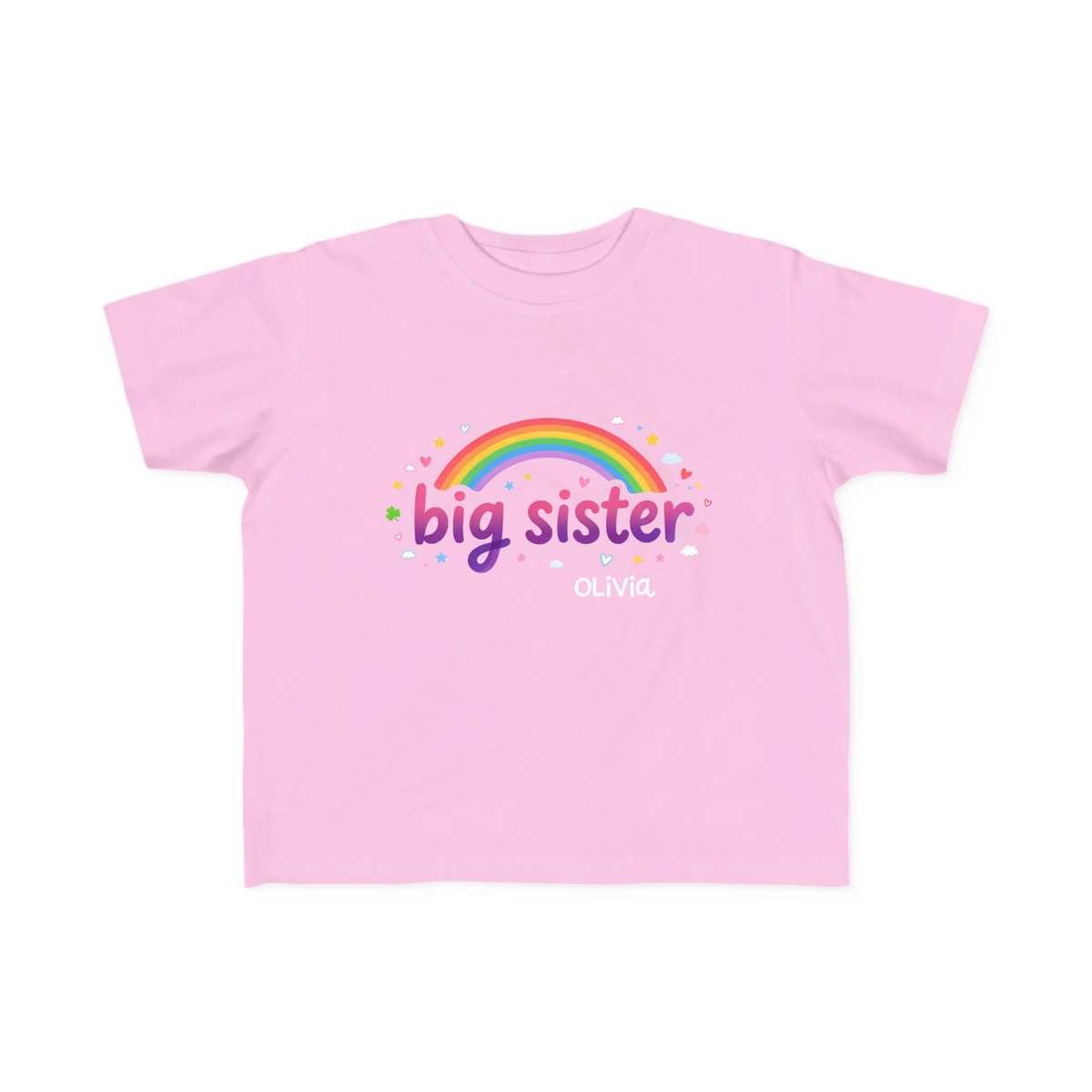 Big Sister t-shirt for toddlers (Made in US)