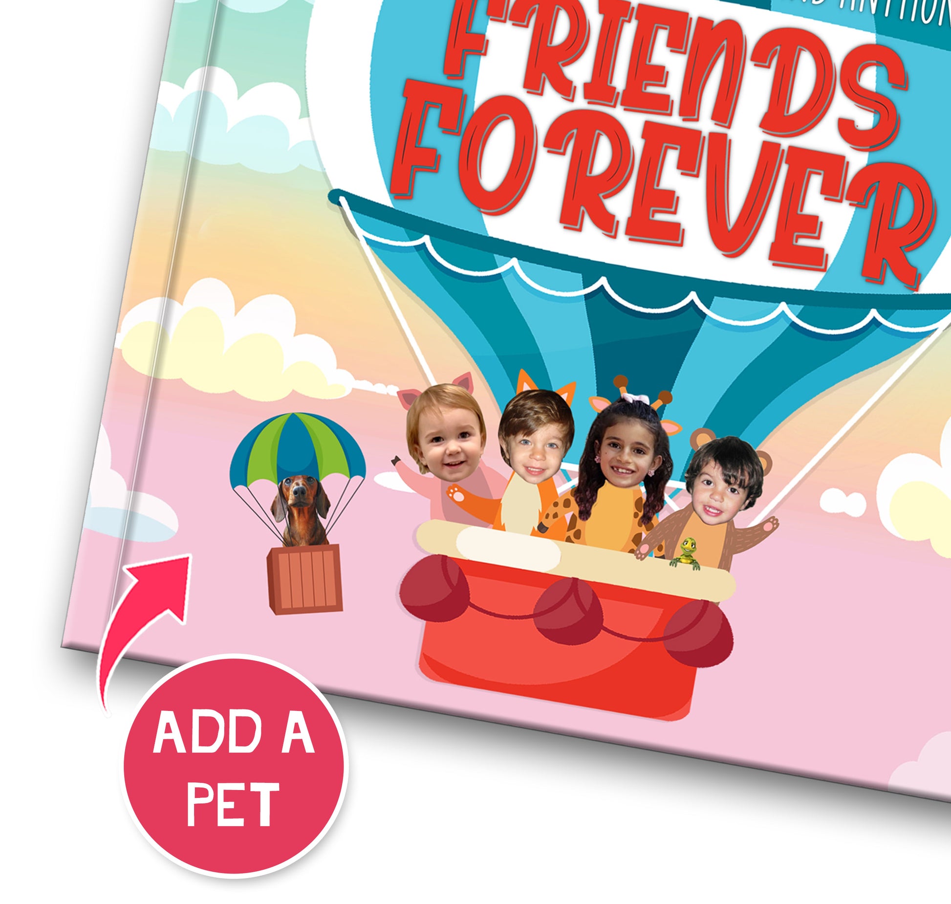 personalized book with a pet too