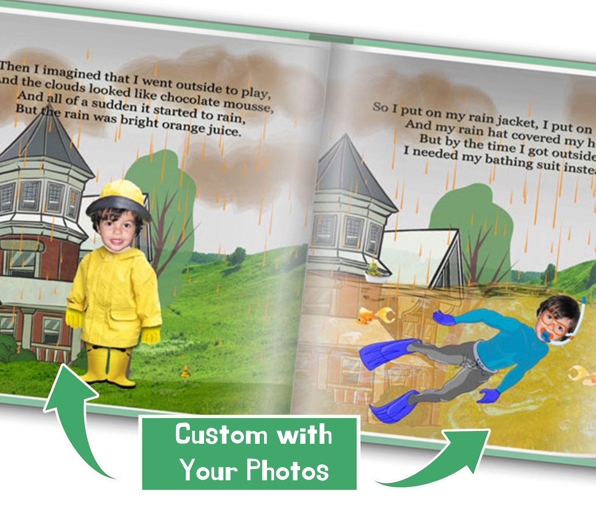 A Personalized Children's Adventure Book with photo and name