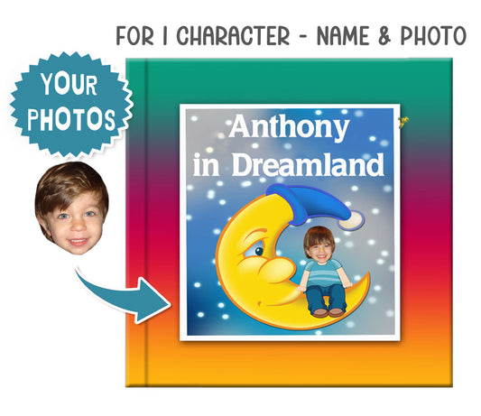 A Personalized Children's Adventure Book with photo and name