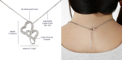 beautiful heart necklace on sale 