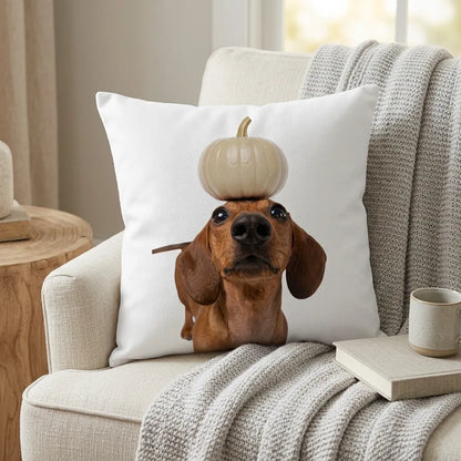 Personalized pet Halloween decor pillow for dog and cat lovers