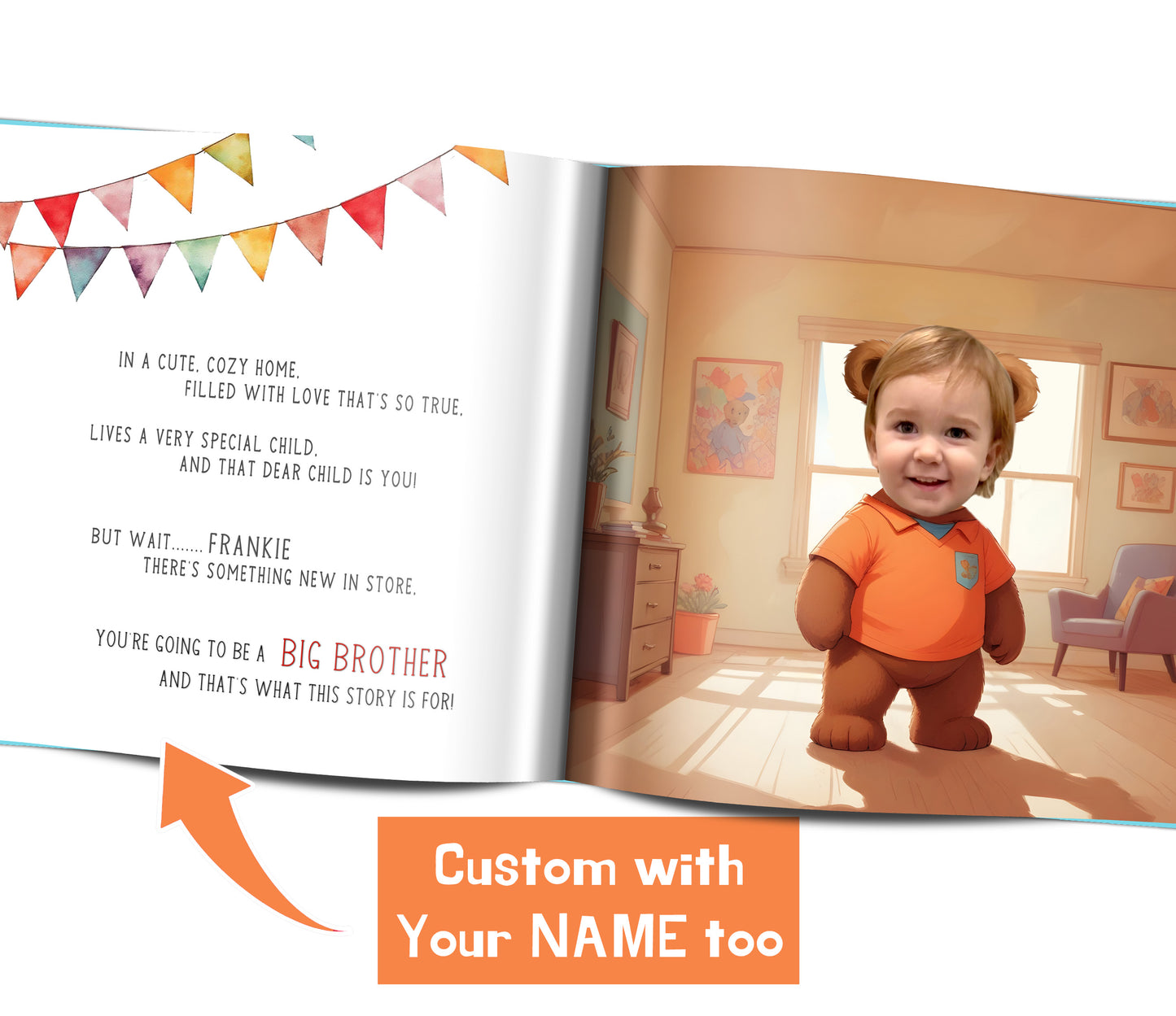 Personalized Book for New Big Brothers & Sisters