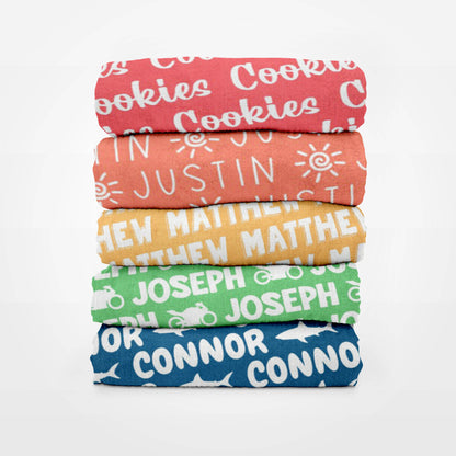 Customizable Blanket - Personalized name blanket, custom name blanket, personalized name baby blankets, custom baby blanket