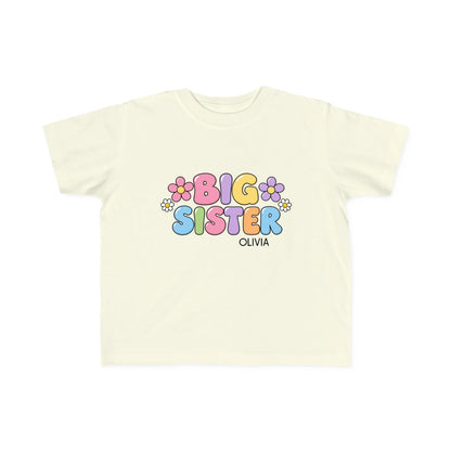 Big Sister t-shirt for toddlers (Made in US)