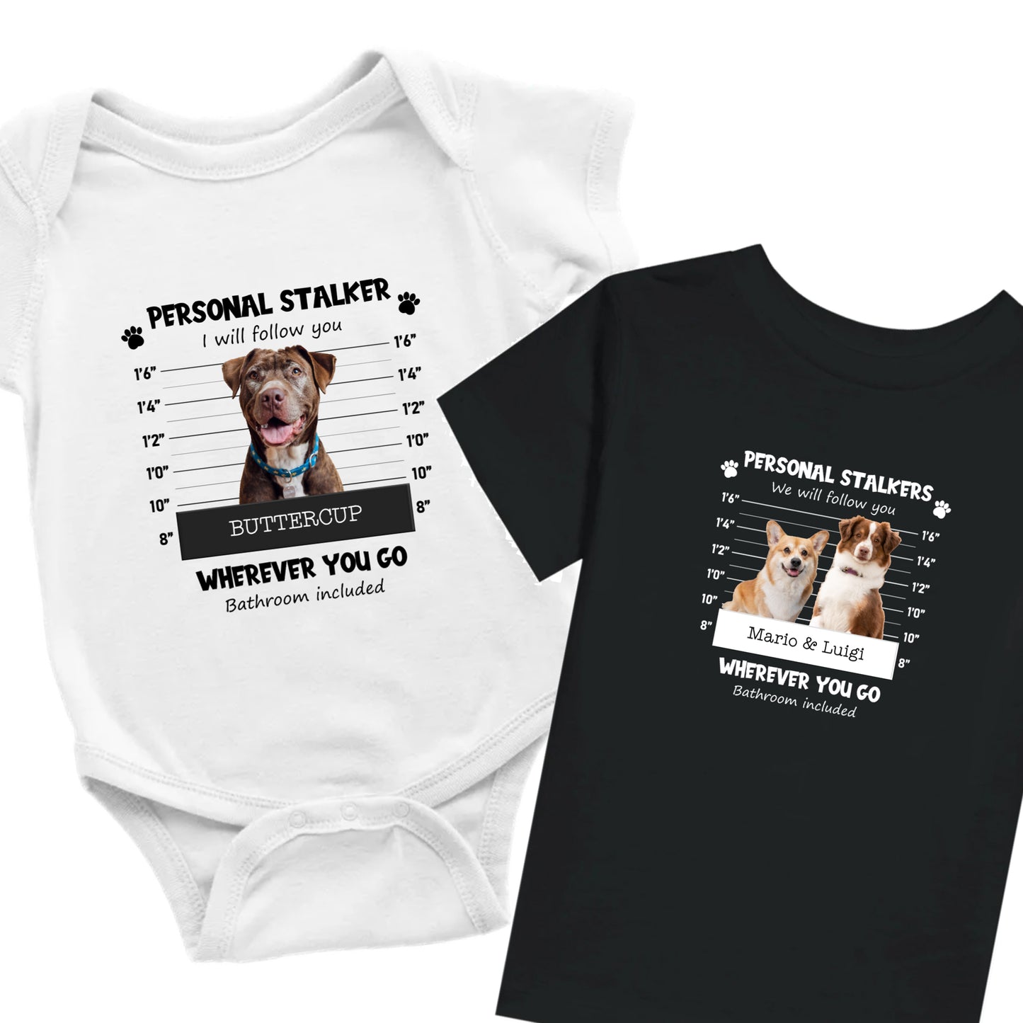 dog baby onesie kid t-shirt with dog-themed designs fun dog gifts for kids