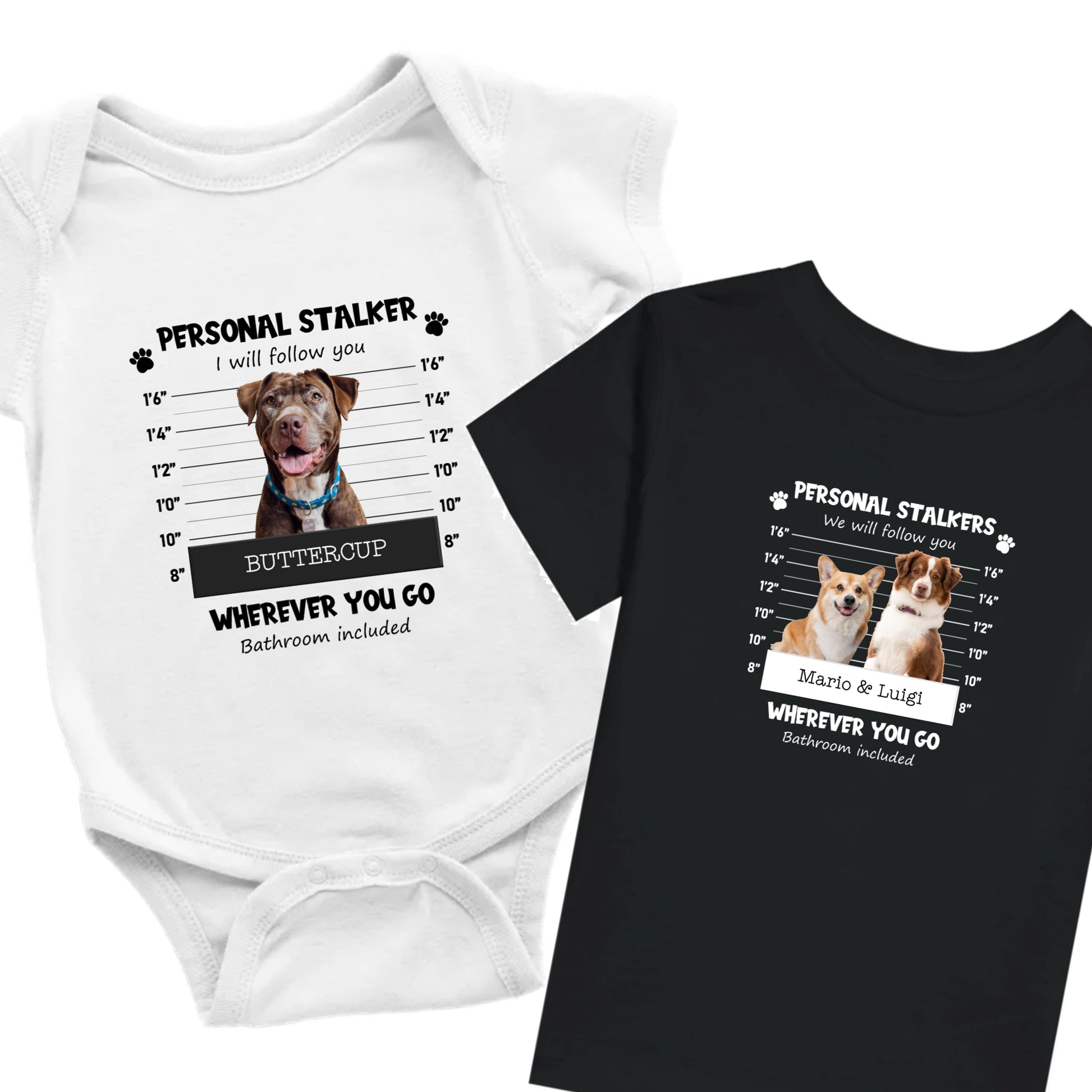 dog baby onesie kid t-shirt with dog-themed designs fun dog gifts for kids
