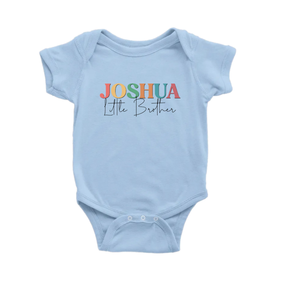little brother or big brother shirts custom with name