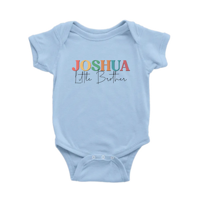 little brother or big brother shirts custom with name