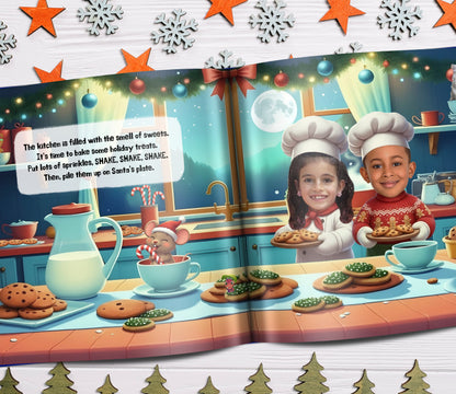 Night Before Christmas Book for 2 Kids