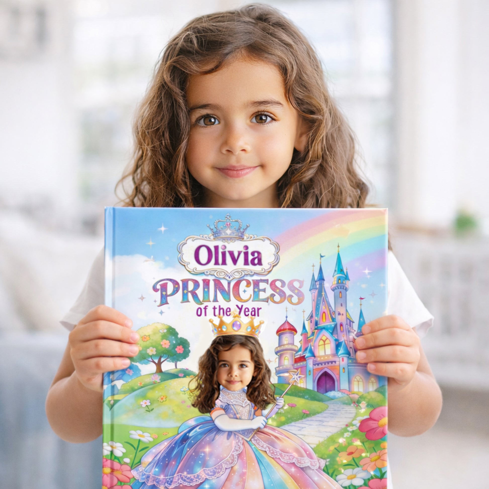 keepsake gift for a girls princess themed party gift