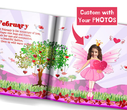 Personalized Storybook with photos and name Princess Gift for Girls