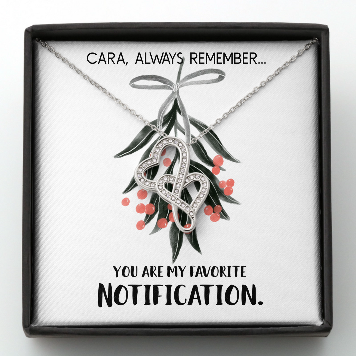 no tarnish necklace for her for holiday gift