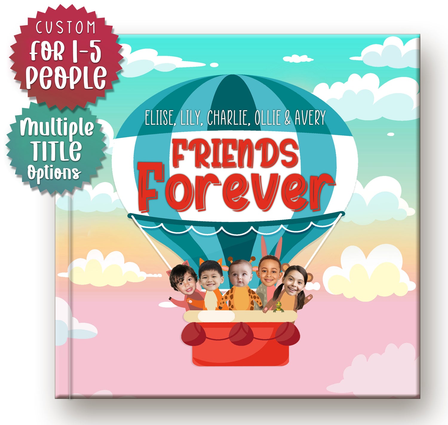 Personalized Book for best friends or siblings - for multiple children – My  Custom Kids Books