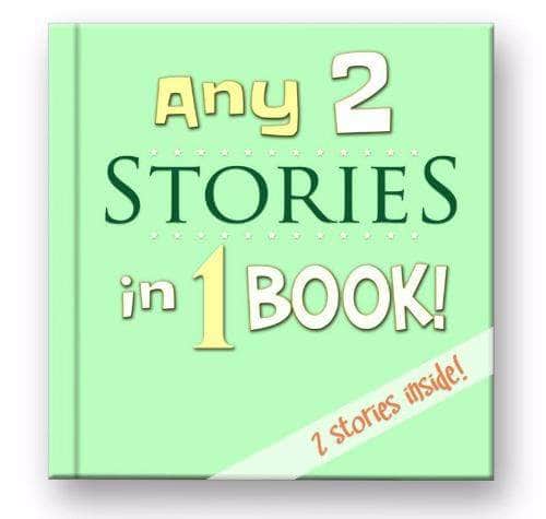 personalized childrens books 2 stories in 1