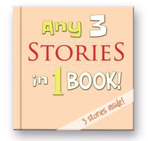 3 stories in 1 book personalized children's books 
