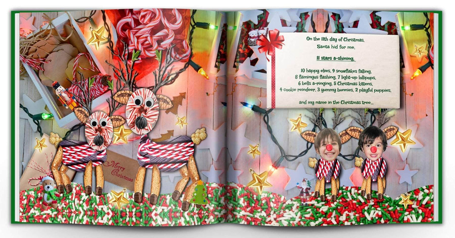 Personalized Child's Christmas Memory Book