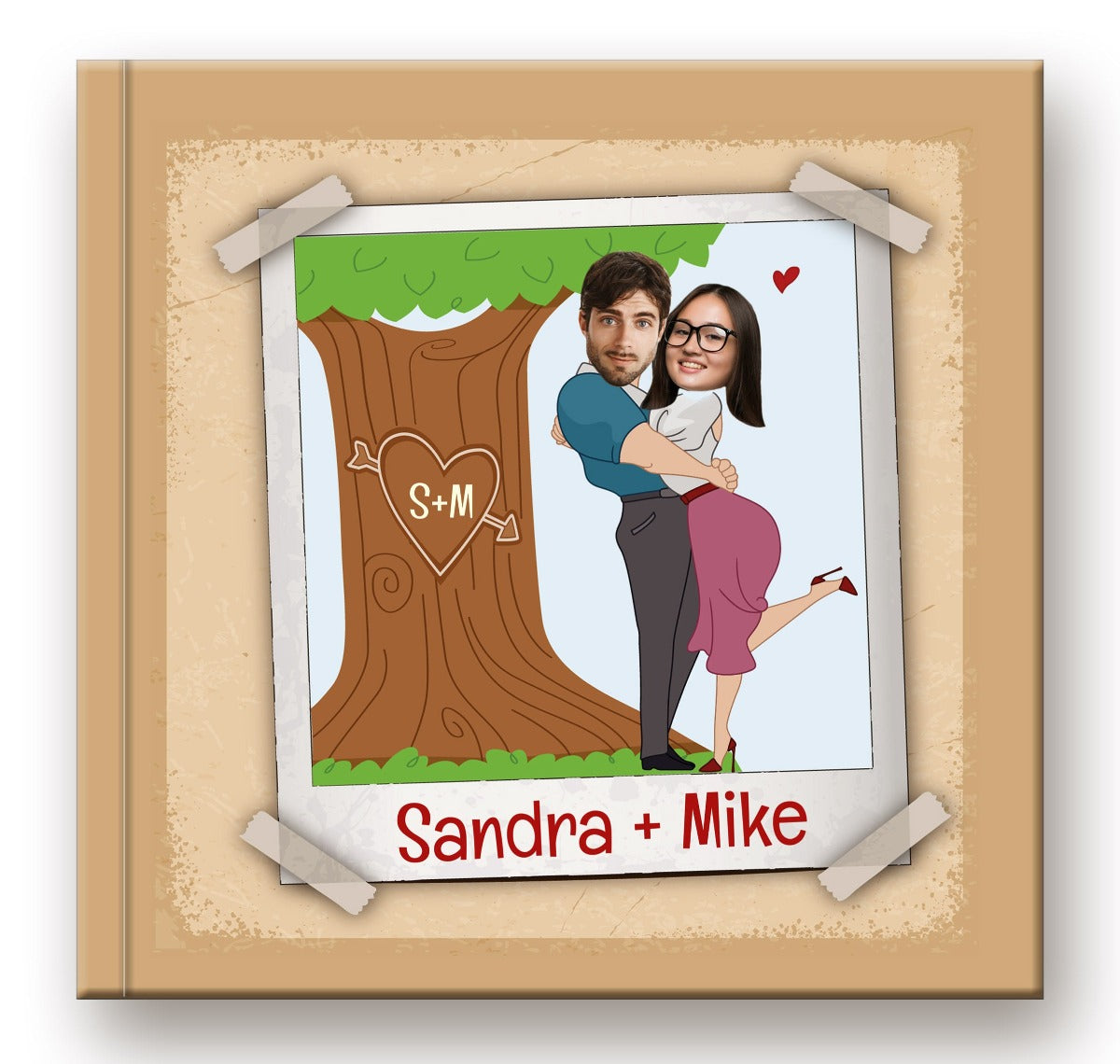 personalized love story book for adult couples