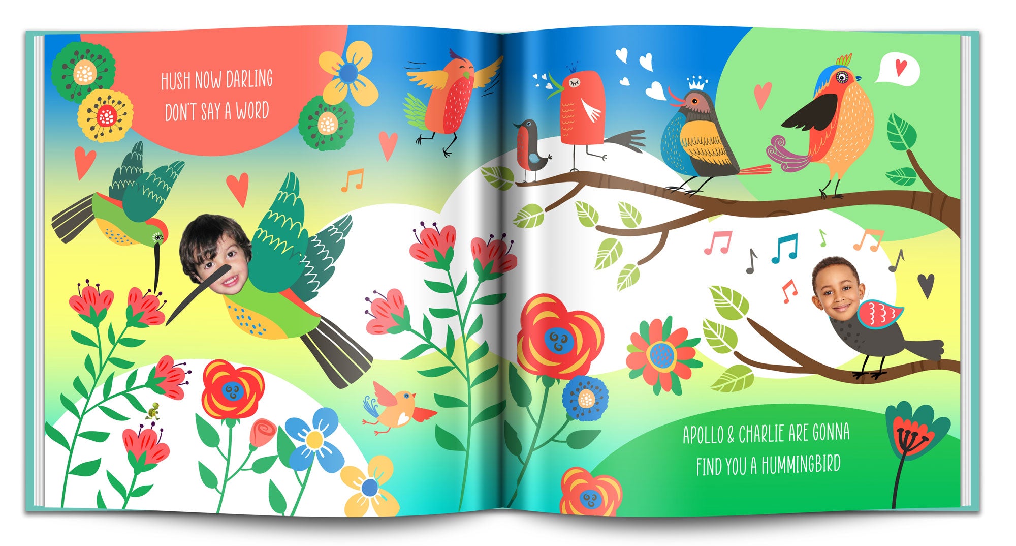 Personalized Book for best friends or siblings for multiple children