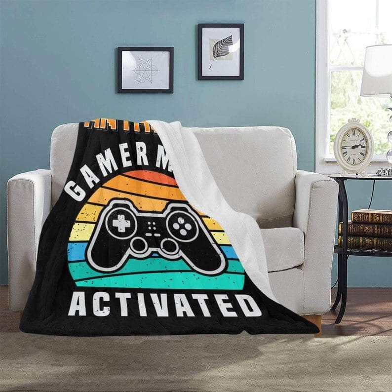 this is my gaming blanket, custom name blanket for gamers, gaming blanket with their name on it
