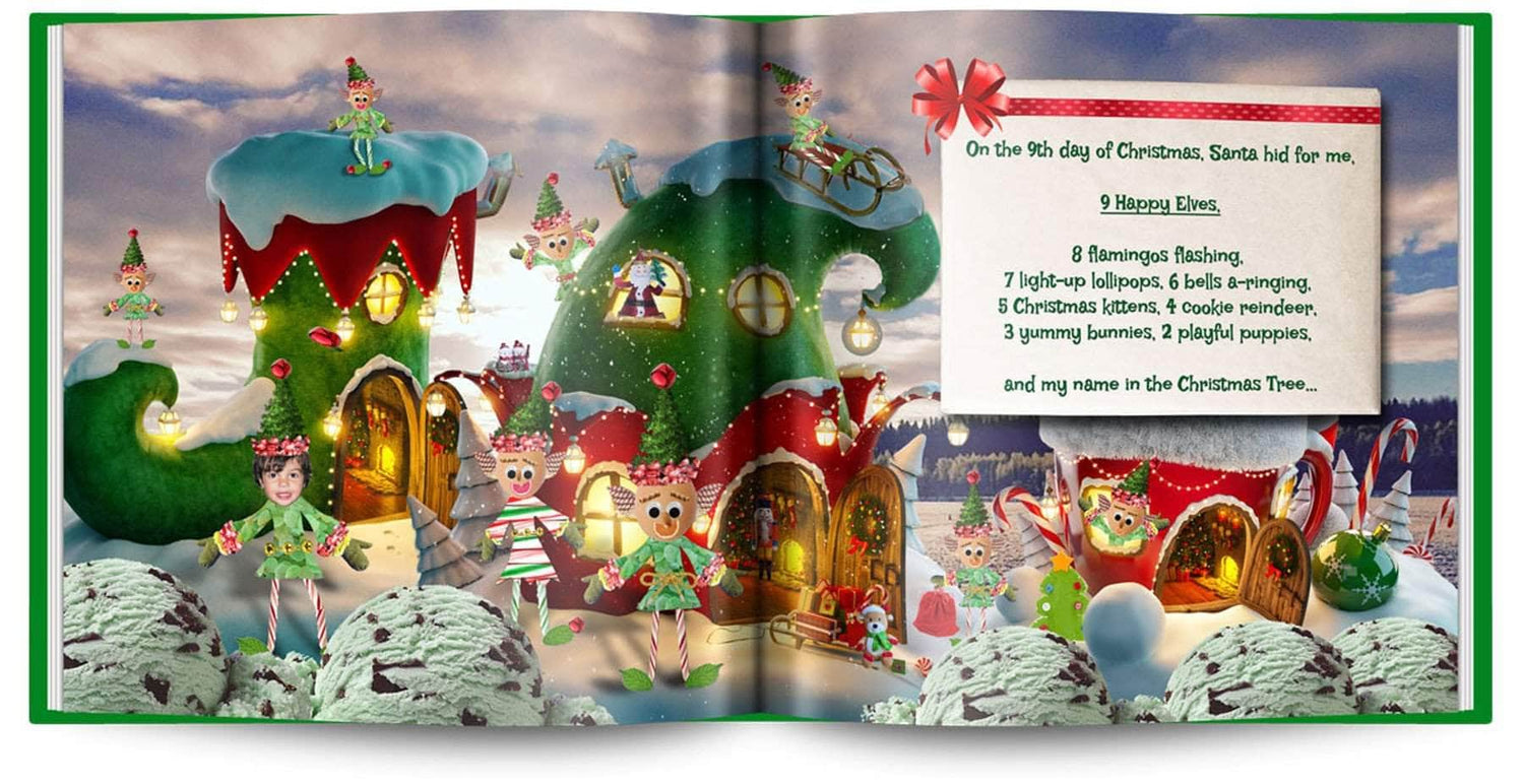 12 Days of Christmas Personalized Children's Book - Custom Kids Christ –  storyofme