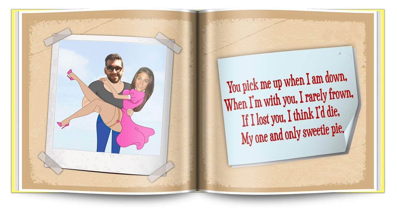 The Little Book of Us, Personalized Couple Book, Couples Journal,  Anniversary Book, Valentine's Day Gift, Couples Book to Fill Out 