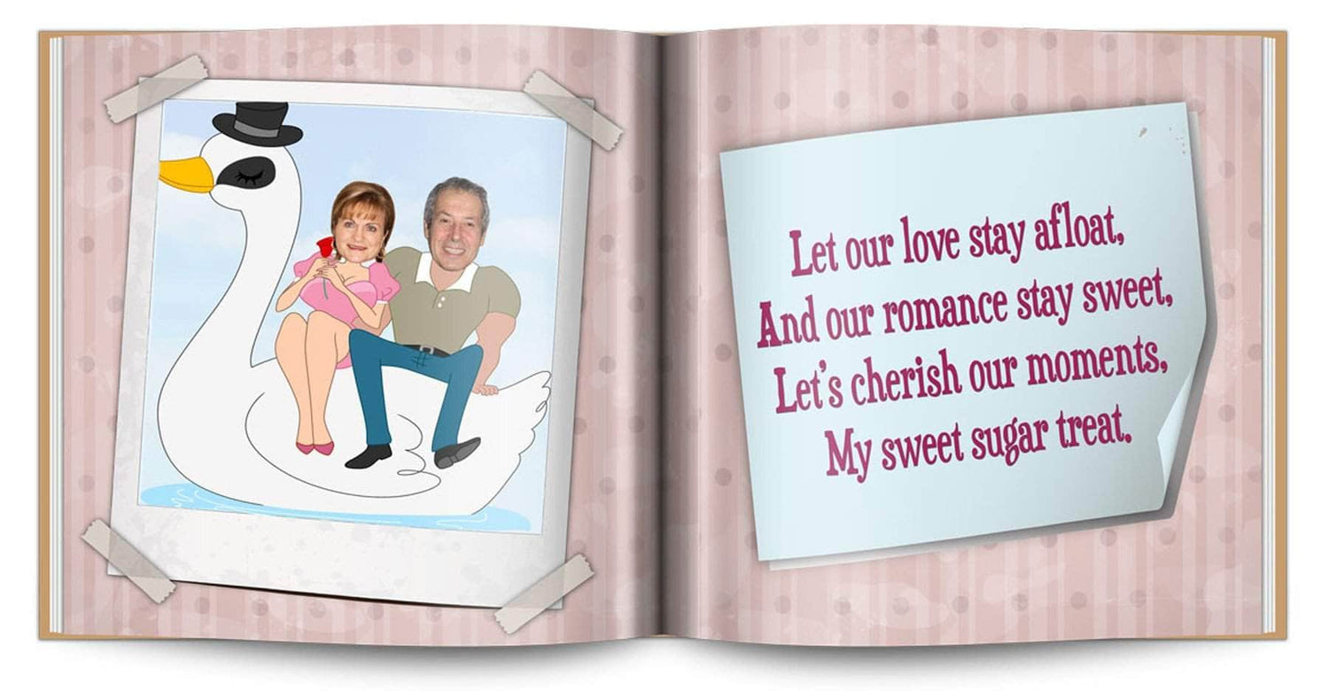 personalized love story book valentines gift